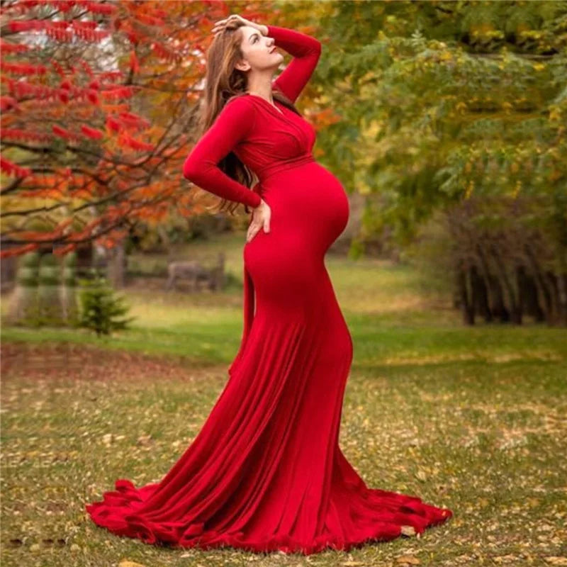 Umstandskleid für Fotoshootings oder besondere Momente während deiner Schwangerschaft