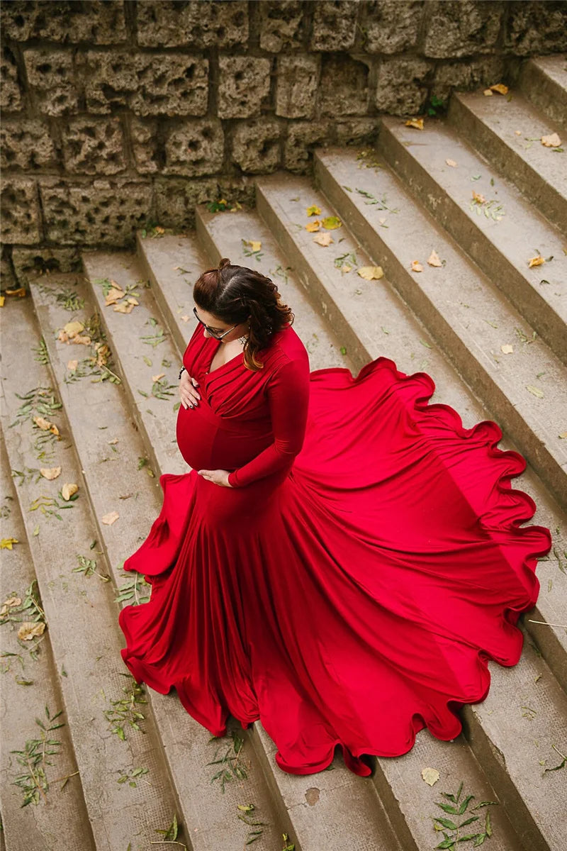 Umstandskleid für Fotoshootings oder besondere Momente während deiner Schwangerschaft