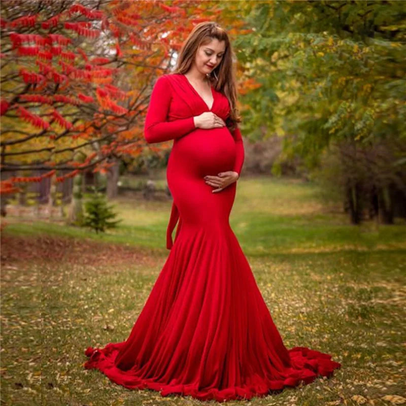 Umstandskleid für Fotoshootings oder besondere Momente während deiner Schwangerschaft