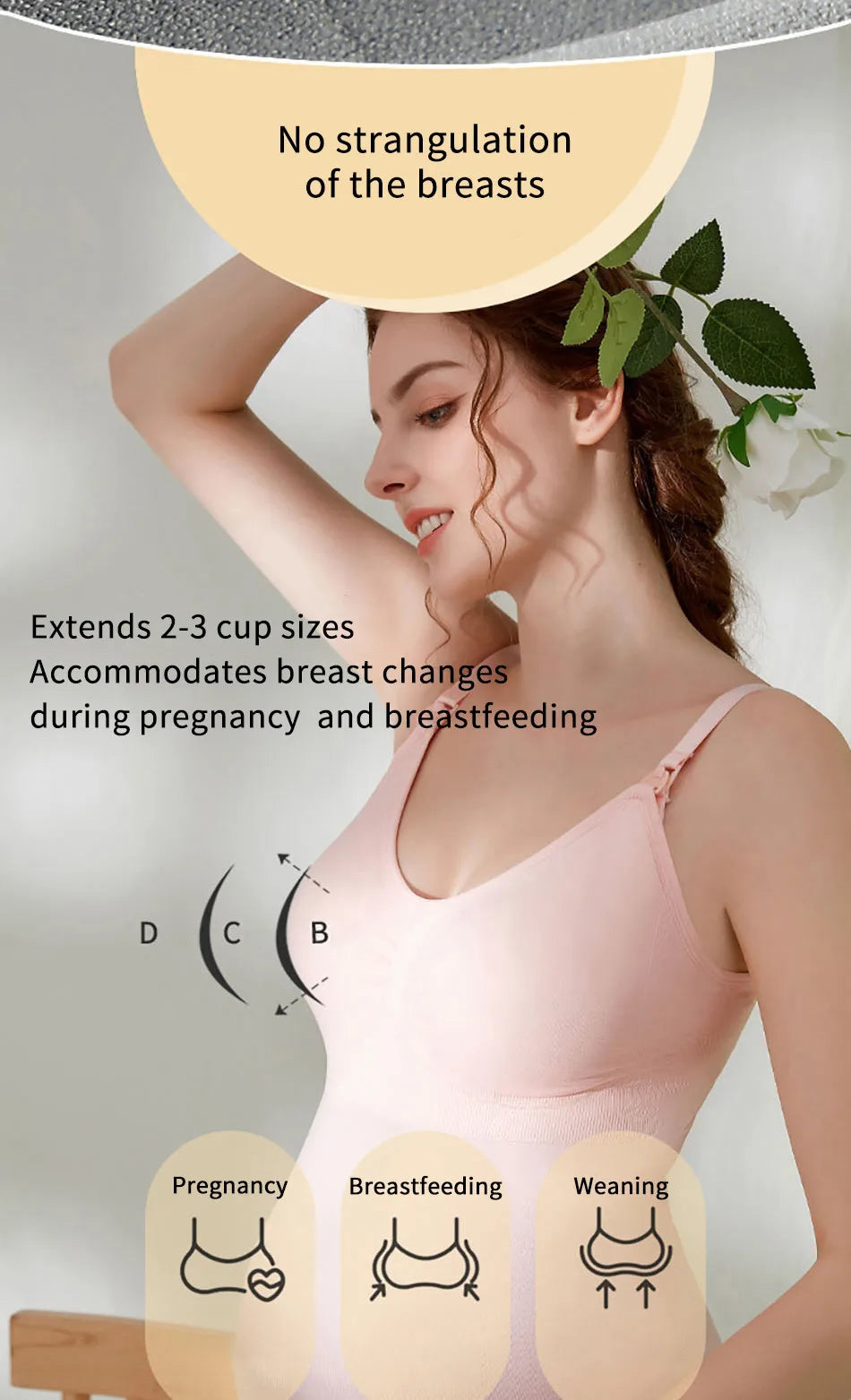 Der perfekte Begleiter für werdende und stillende Mamas! Dieses Still-BH Tank Top sorgt für Komfort, Halt und Stil – ideal für den Alltag