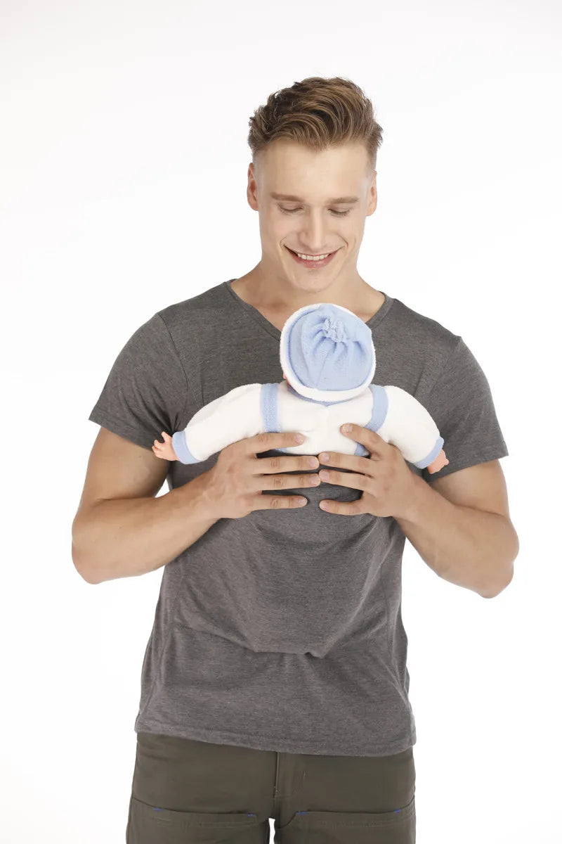 🤰👨🍼 Känguru-Tasche T-Shirt – Babytrage & Sommer Umstands-/Elternshirt für Mama oder Papa