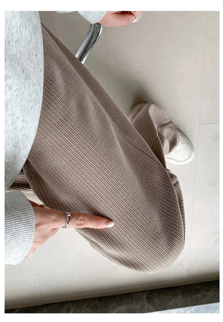 🤰 Frühling/Herbst Umstands-Hose – Straight Fit & Weit geschnitten