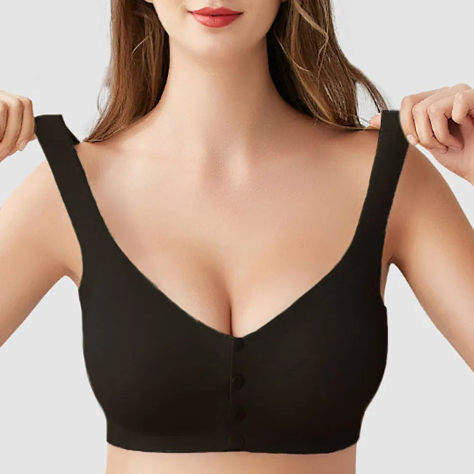 👶 Praktischer Still-BH für Damen – Front-Opening, Leicht & Komfortabel ohne Bügel