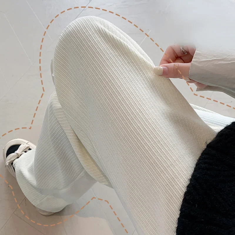 🤰 Frühling/Herbst Umstands-Hose – Straight Fit & Weit geschnitten