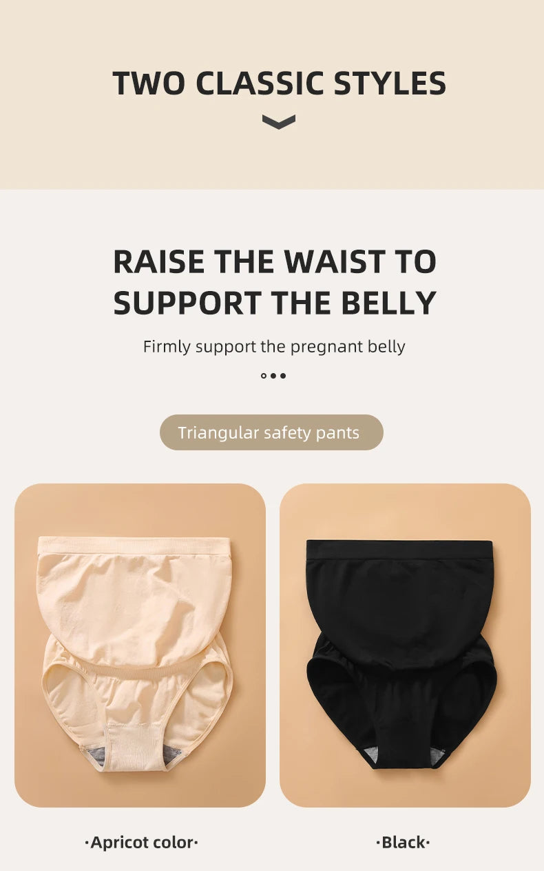 🌸 Nahtlose Umstands-Boxershorts – Komfort & Sicherheit für Schwangere 🤰✨