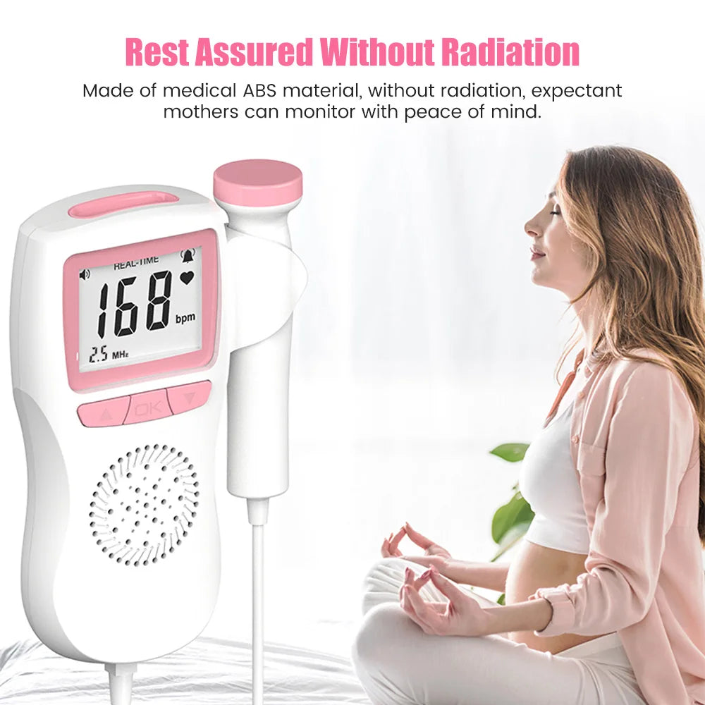 Herzfrequenz Monitor – Baby Heartbeat Detector für Zuhause 🤰👶