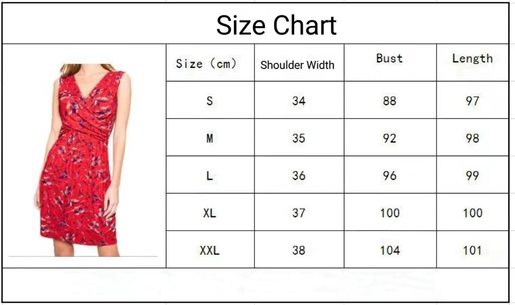 🤰 Sommer Umstands- & Stillkleid – Bedruckt, Ärmellos & V-Ausschnitt