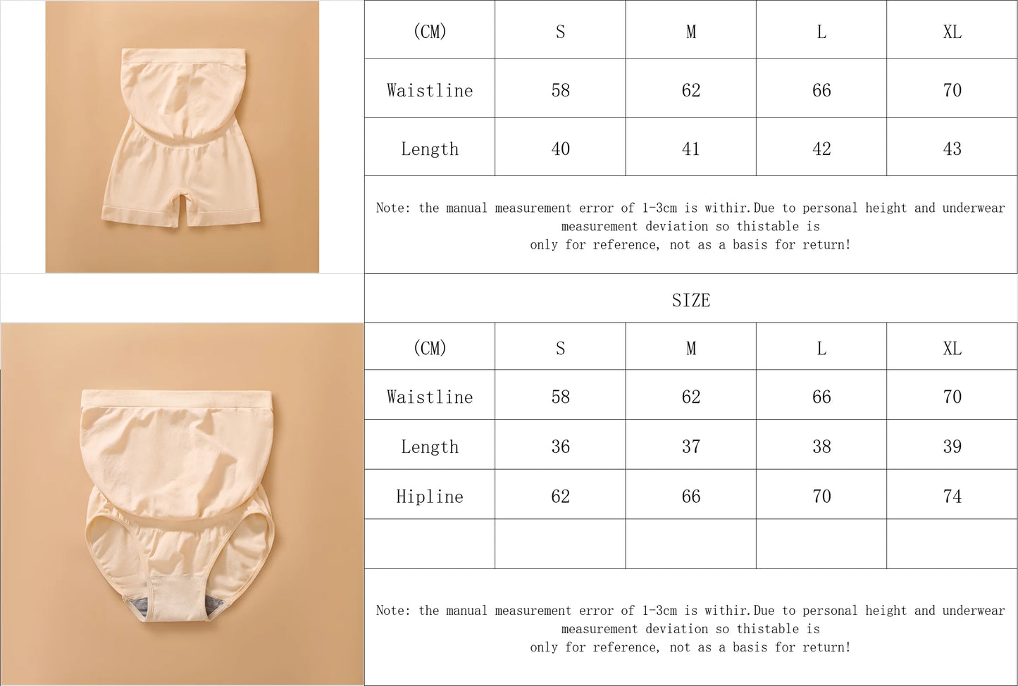 🌸 Nahtlose Umstands-Boxershorts – Komfort & Sicherheit für Schwangere 🤰✨