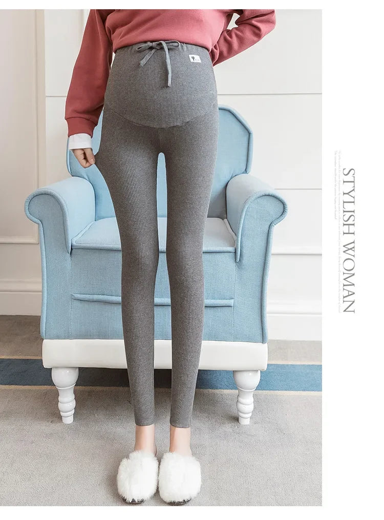 ✨ Schwangerschafts-Leggings – Dünn, weich & anpassbar an den Babybauch