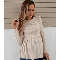 ✨ Strick-Longsleeve für Mamas – Komfortabel & Trendy