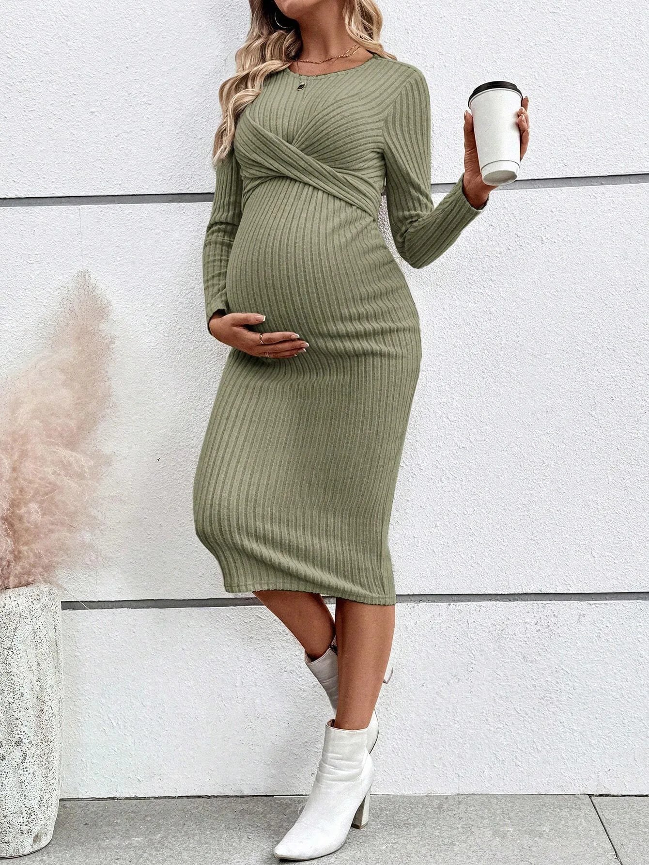 💕 Umstands-Kleid für Schwangere – Lässig, Elegant & Alltagsfreundlich
