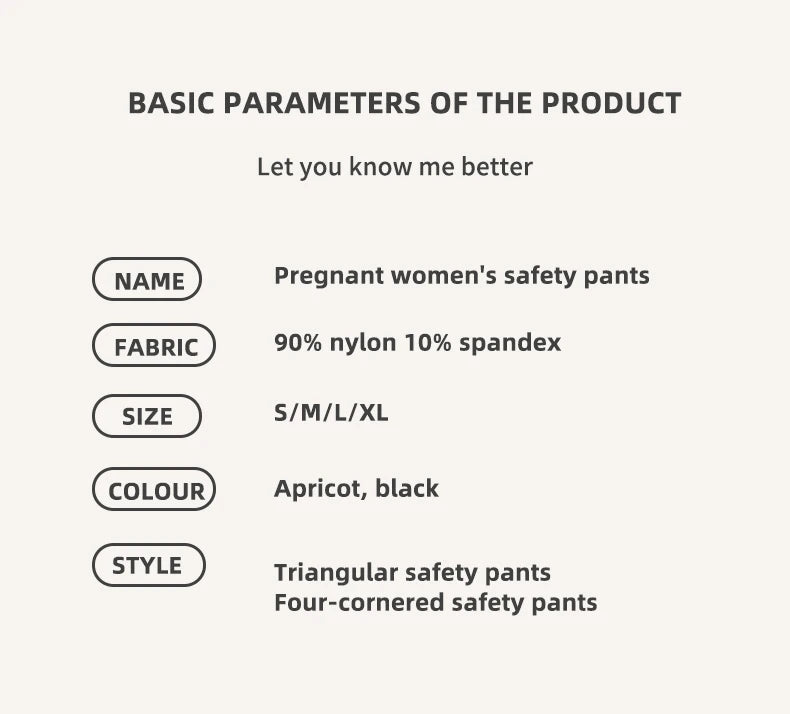 🌸 Nahtlose Umstands-Boxershorts – Komfort & Sicherheit für Schwangere 🤰✨