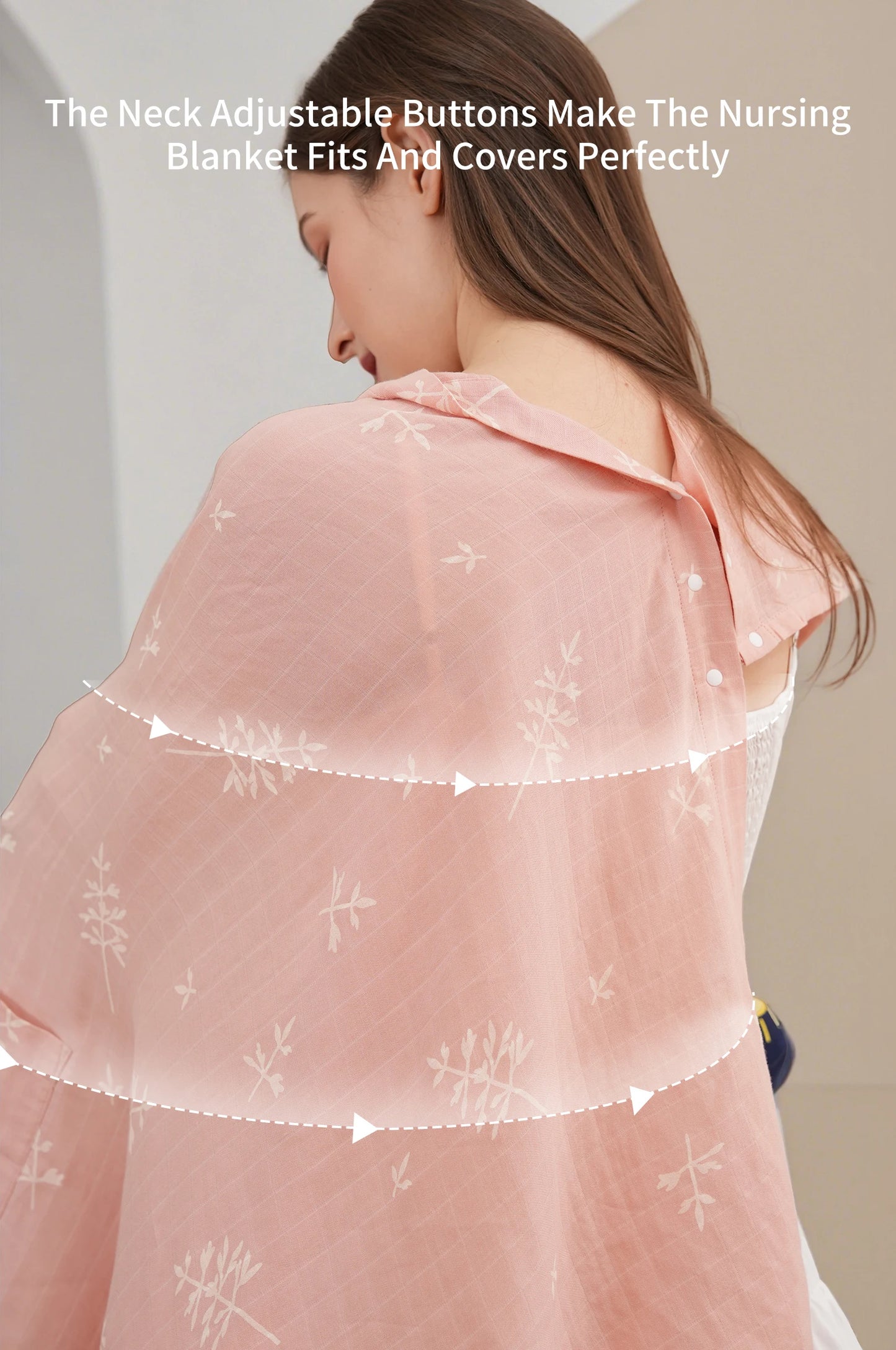 🌸 Stilltuch & Babydecke für Mamas 🤱💖