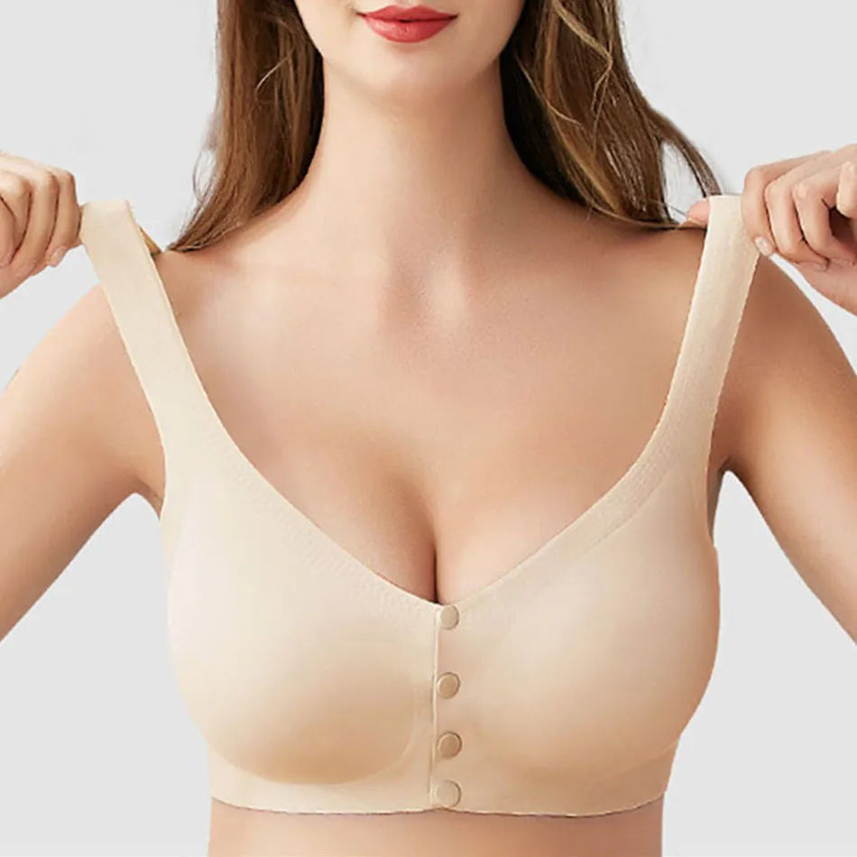 👶 Praktischer Still-BH für Damen – Front-Opening, Leicht & Komfortabel ohne Bügel