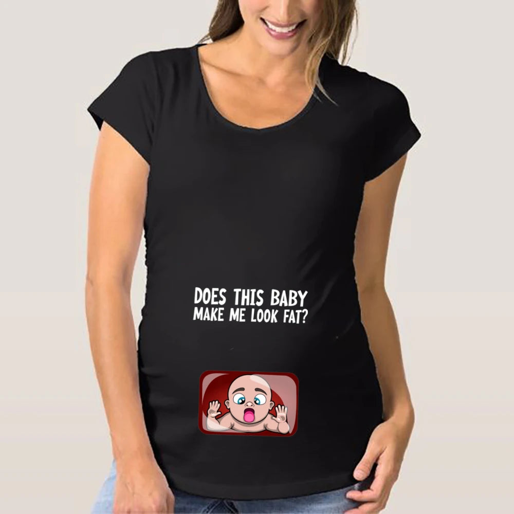 🤰 Umstands-T-Shirt für Damen – Süß & Lustiger Print für Mamas