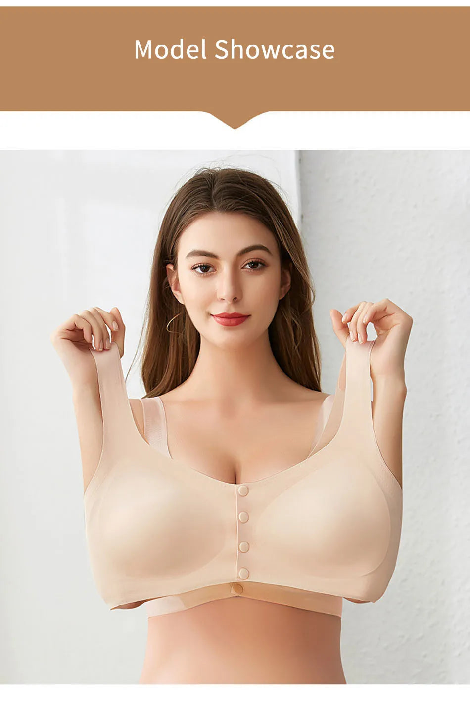 👶 Praktischer Still-BH für Damen – Front-Opening, Leicht & Komfortabel ohne Bügel