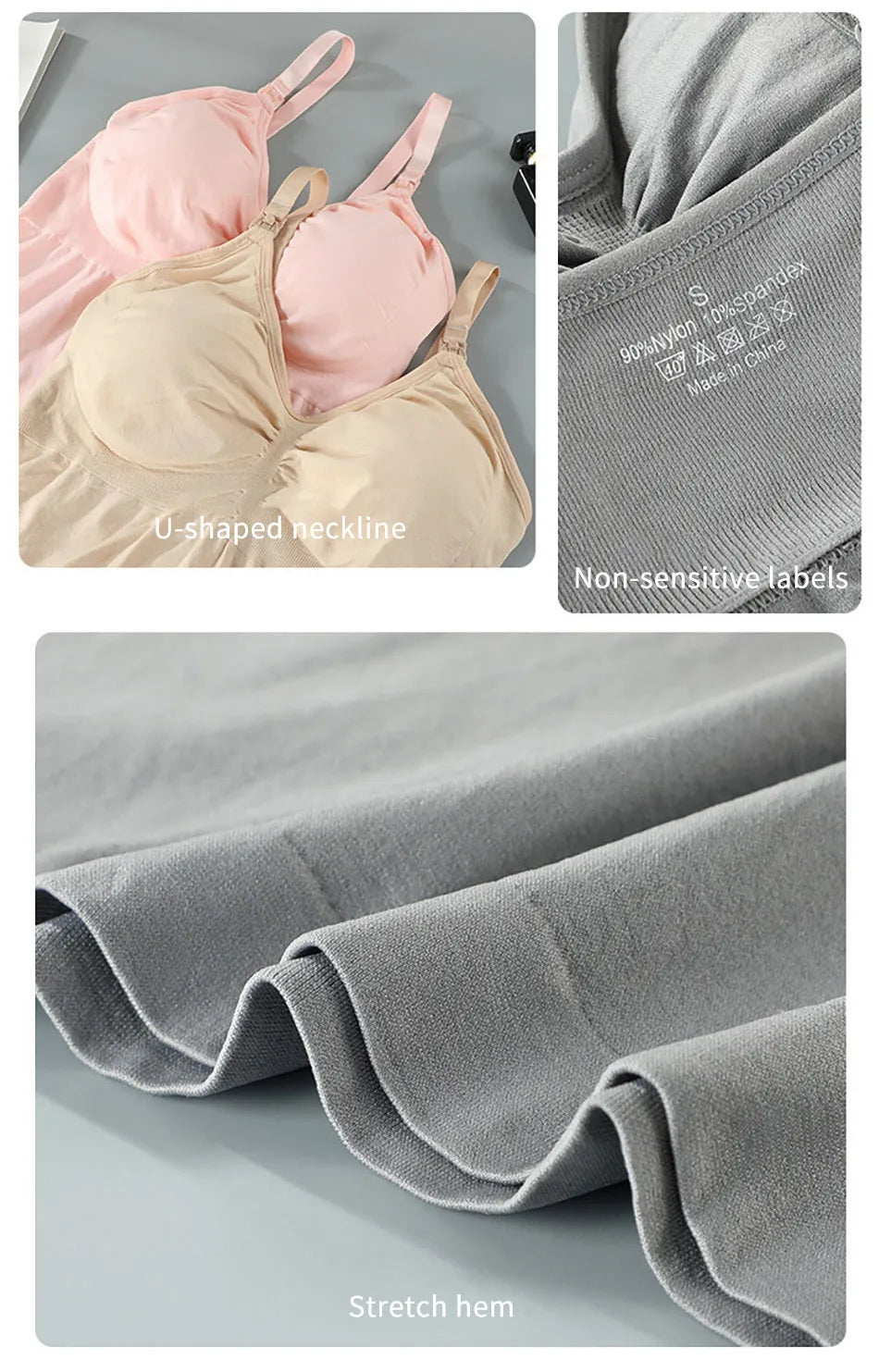 Der perfekte Begleiter für werdende und stillende Mamas! Dieses Still-BH Tank Top sorgt für Komfort, Halt und Stil – ideal für den Alltag