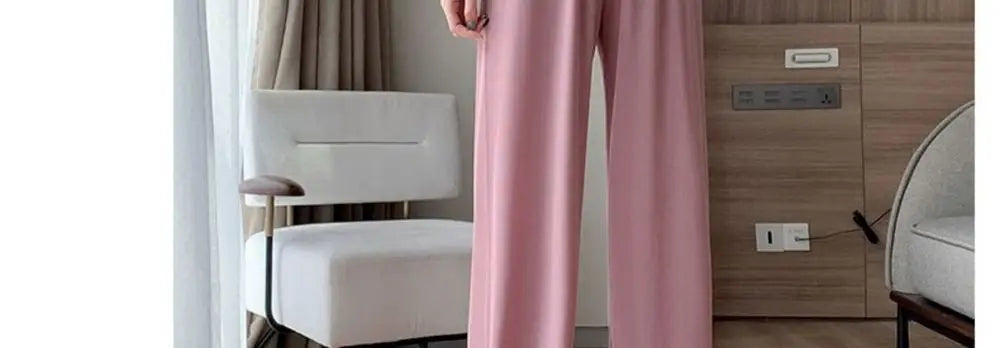 ✨ Sommer Umstandshose für Damen – Leicht, Weit & Mit Taschen 👖🌸 Luftige Ice-Silk Hose in großen Größen – perfekt für draußen & den Alltag 🌞🤰