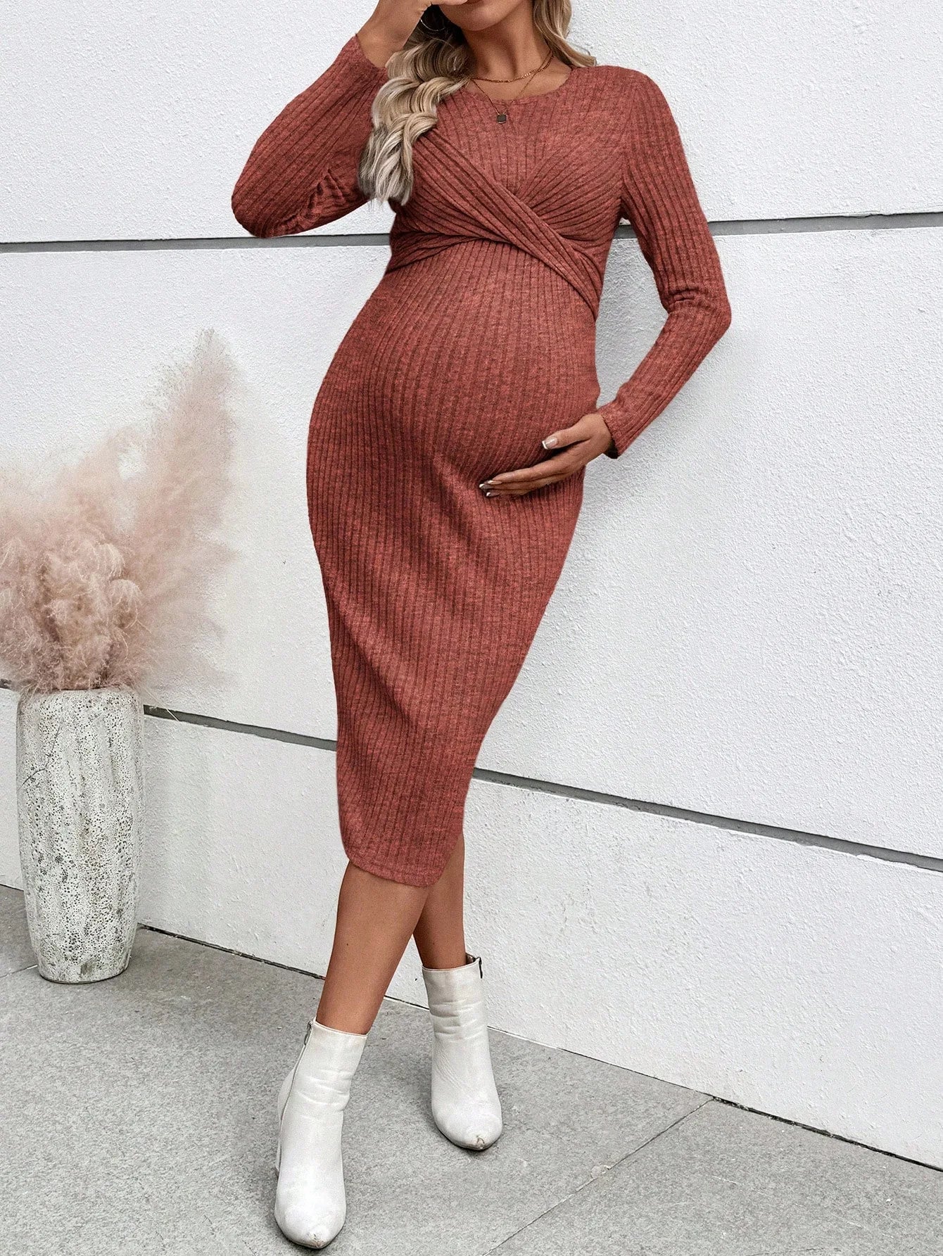 💕 Umstands-Kleid für Schwangere – Lässig, Elegant & Alltagsfreundlich