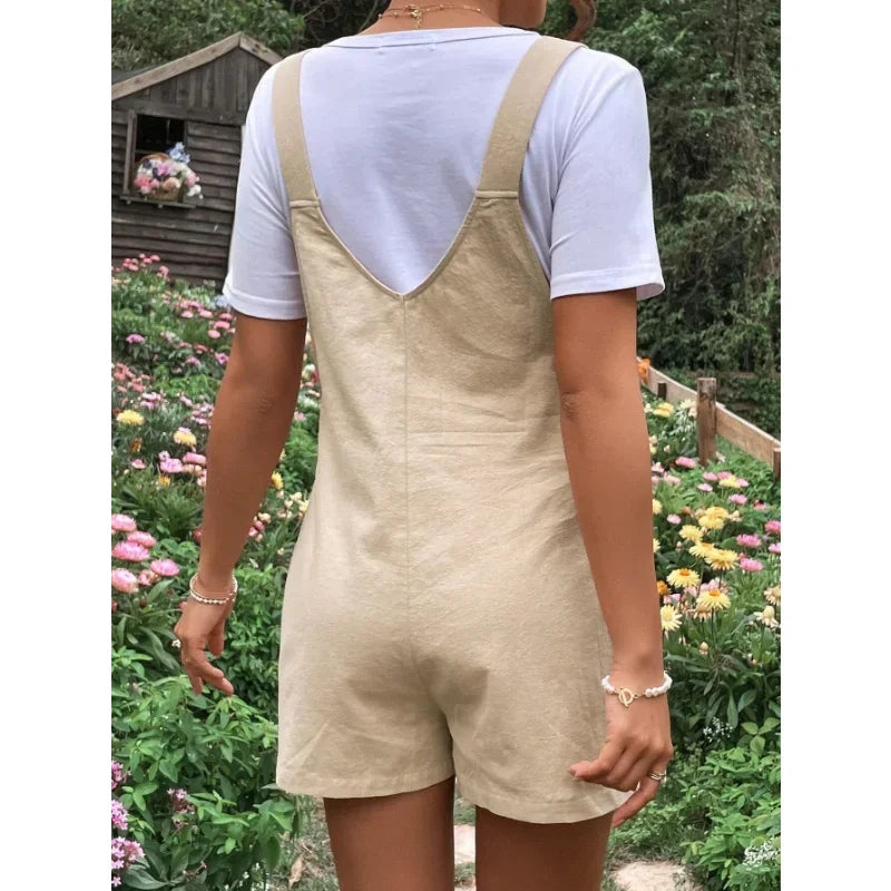 🤰 Umstands-Jumpsuit – Knielang, Sommer & Plus Size
