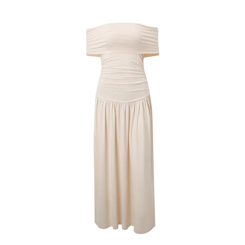 🌸 Photoshoot Dress – Elegantes ärmelloses Sommerkleid für Schwangere 🤰✨