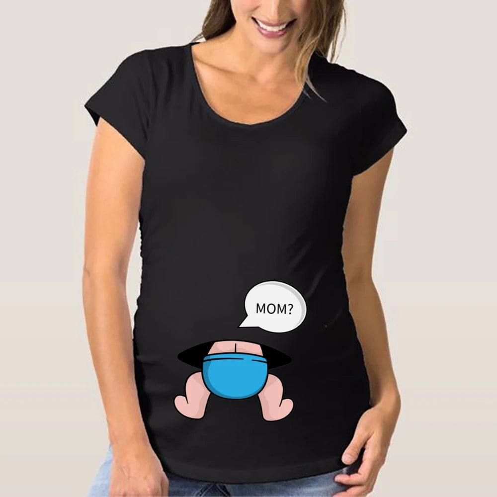 🤰 Umstands-T-Shirt für Damen – Süß & Lustiger Print für Mamas