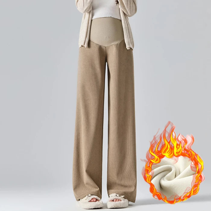 🤰Herbst/Winter Umstands-Hose – Weit & Bequem mit Elastikbund