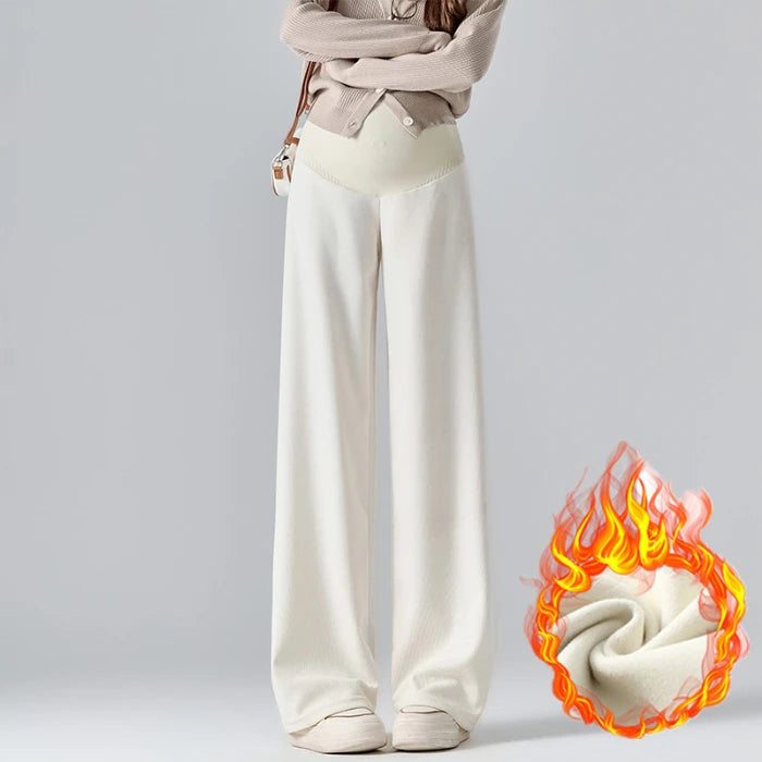 🤰Herbst/Winter Umstands-Hose – Weit & Bequem mit Elastikbund