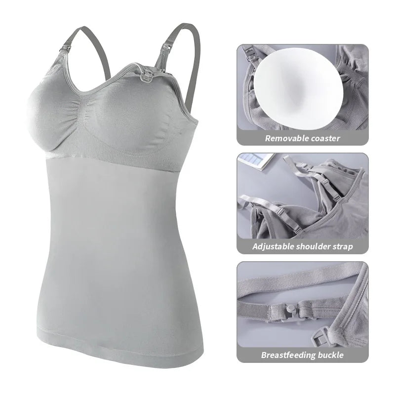 ✨ Sommer Umstands-Tanktop – Bequem & Elastisch