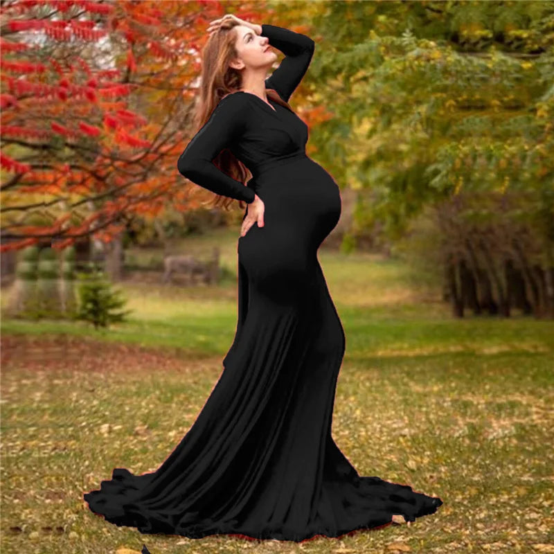 Umstandskleid für Fotoshootings oder besondere Momente während deiner Schwangerschaft