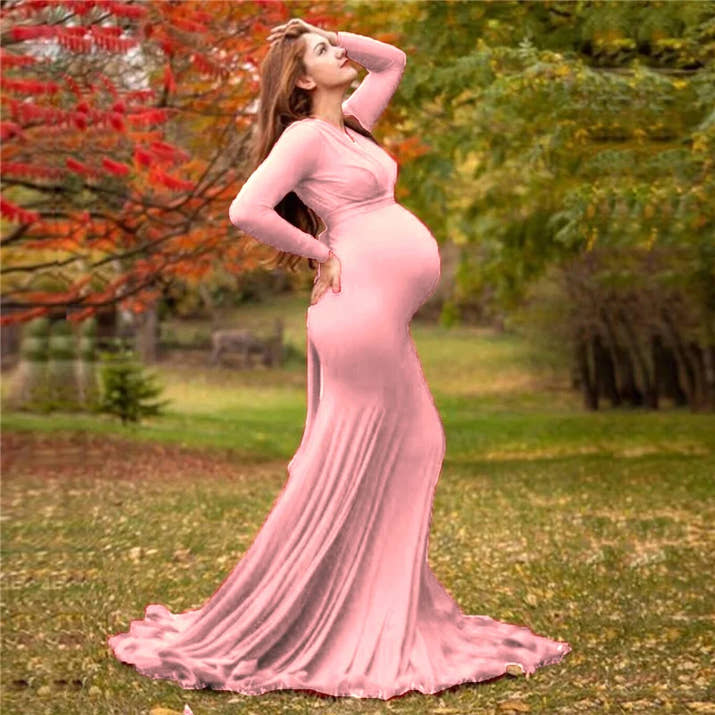 Umstandskleid für Fotoshootings oder besondere Momente während deiner Schwangerschaft