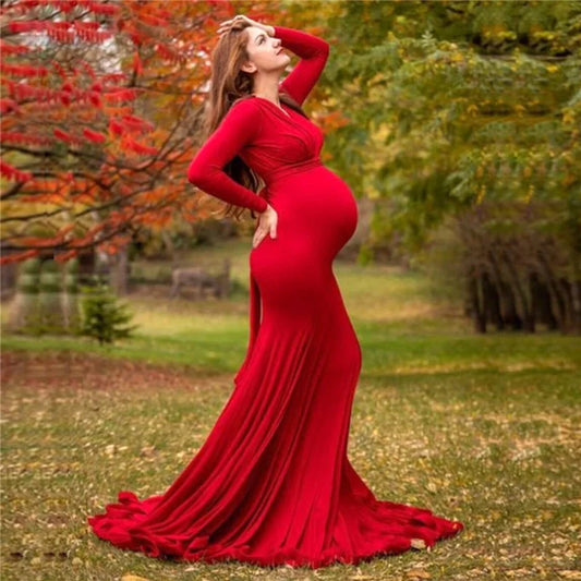 Umstandskleid für Fotoshootings oder besondere Momente während deiner Schwangerschaft