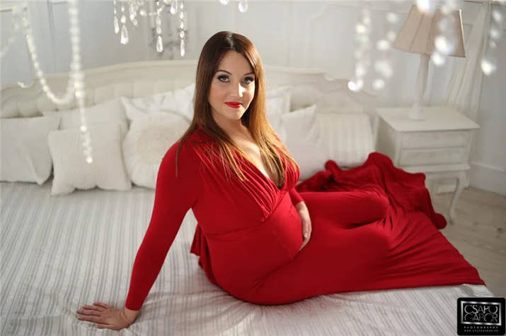 Umstandskleid für Fotoshootings oder besondere Momente während deiner Schwangerschaft