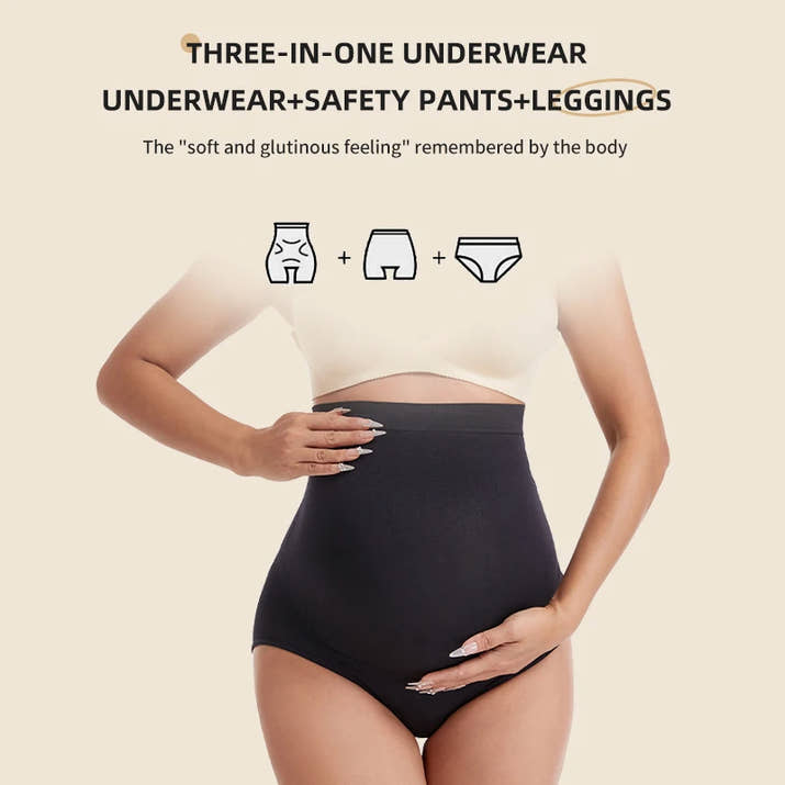 🌸 Nahtlose Umstands-Boxershorts – Komfort & Sicherheit für Schwangere 🤰✨
