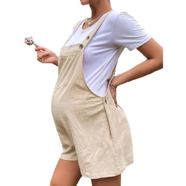 🤰 Umstands-Jumpsuit – Knielang, Sommer & Plus Size
