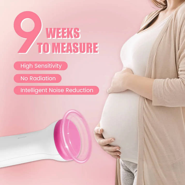 Herzfrequenz Monitor – Baby Heartbeat Detector für Zuhause 🤰👶