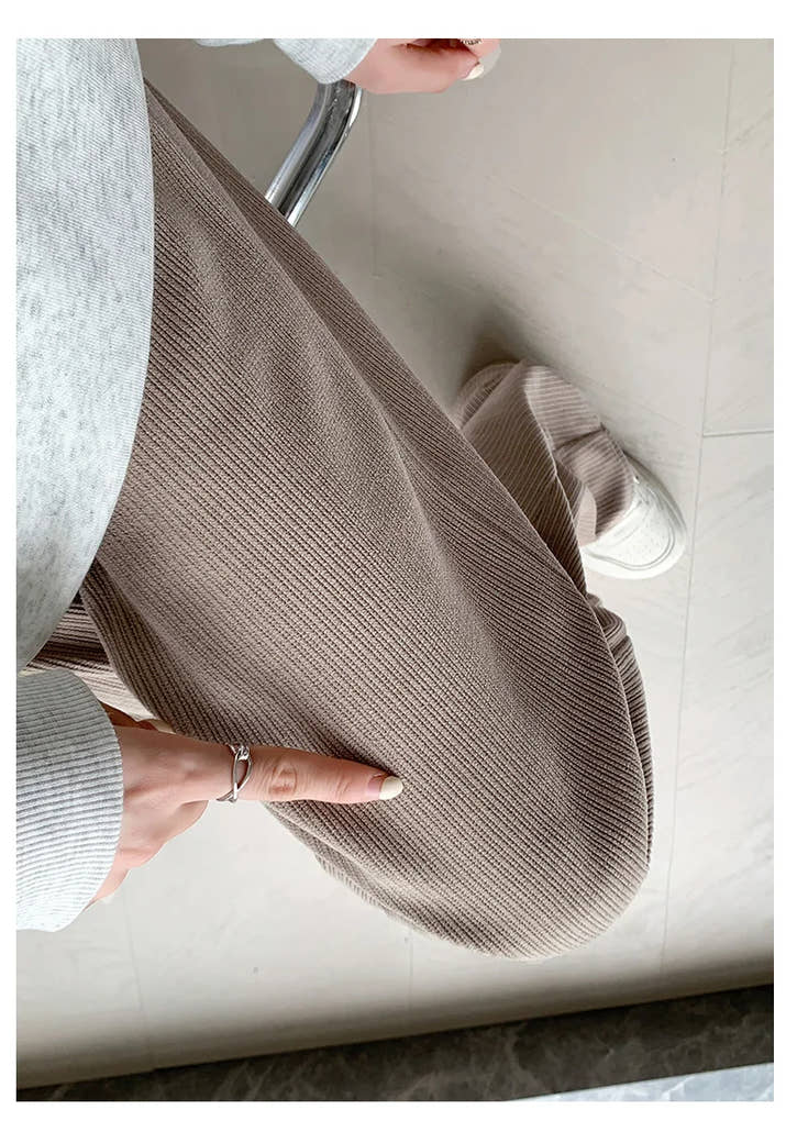 🤰 Frühling/Herbst Umstands-Hose – Straight Fit & Weit geschnitten