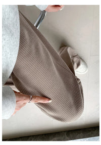 🤰 Frühling/Herbst Umstands-Hose – Straight Fit & Weit geschnitten