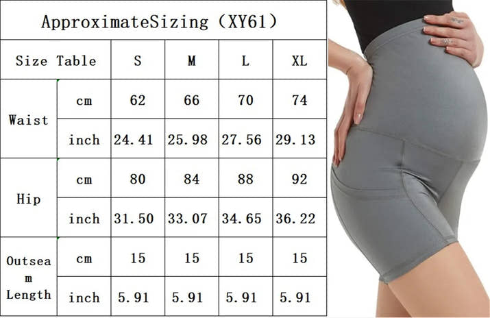 🩳 Schwangerschafts-Shorts – Bequeme Alltag & Yoga & Fitness Umstands-Leggings kurze Hose