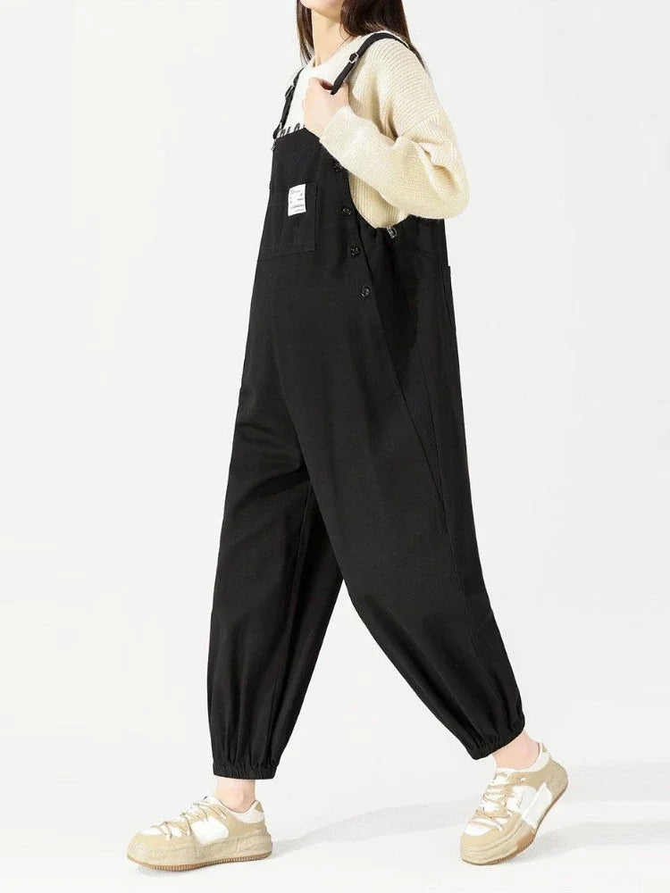 🌸 Loose Fit Schwangerschafts-Overall – Stylisch & Praktisch