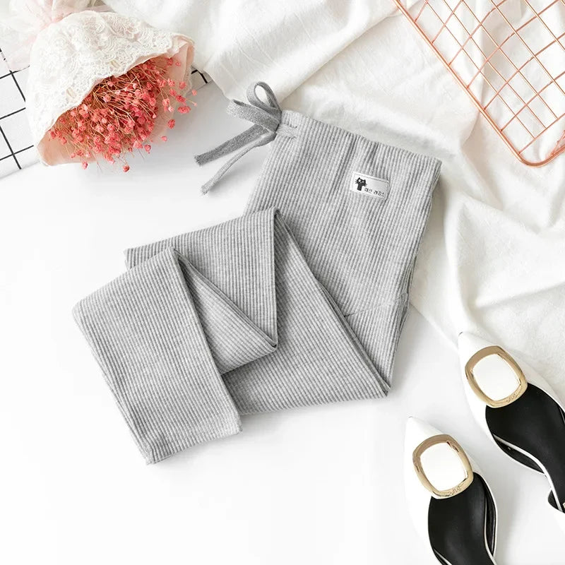 ✨ Schwangerschafts-Leggings – Dünn, weich & anpassbar an den Babybauch