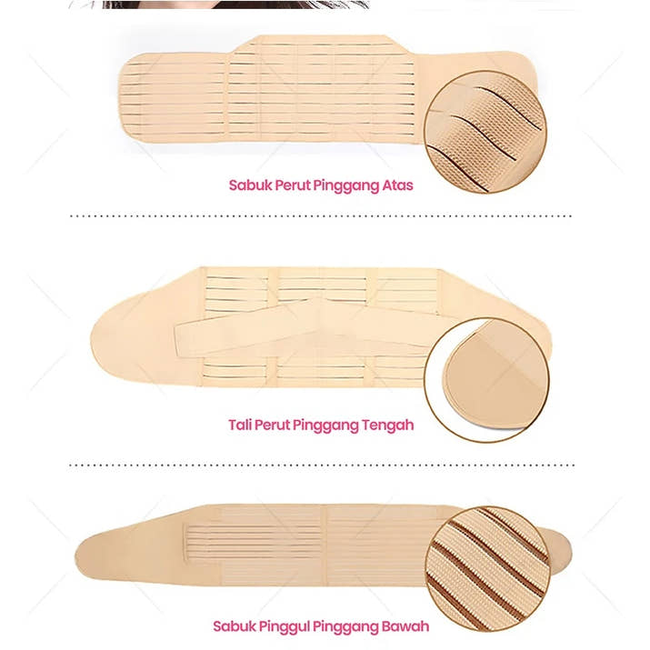 🌸 3-teiliges Korsett für Mütter – Body Shaper & Waist Wrap