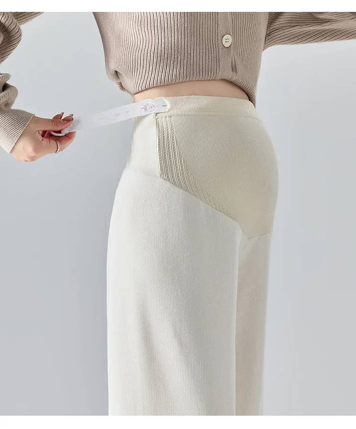 🤰Herbst/Winter Umstands-Hose – Weit & Bequem mit Elastikbund
