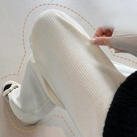 🤰 Frühling/Herbst Umstands-Hose – Straight Fit & Weit geschnitten