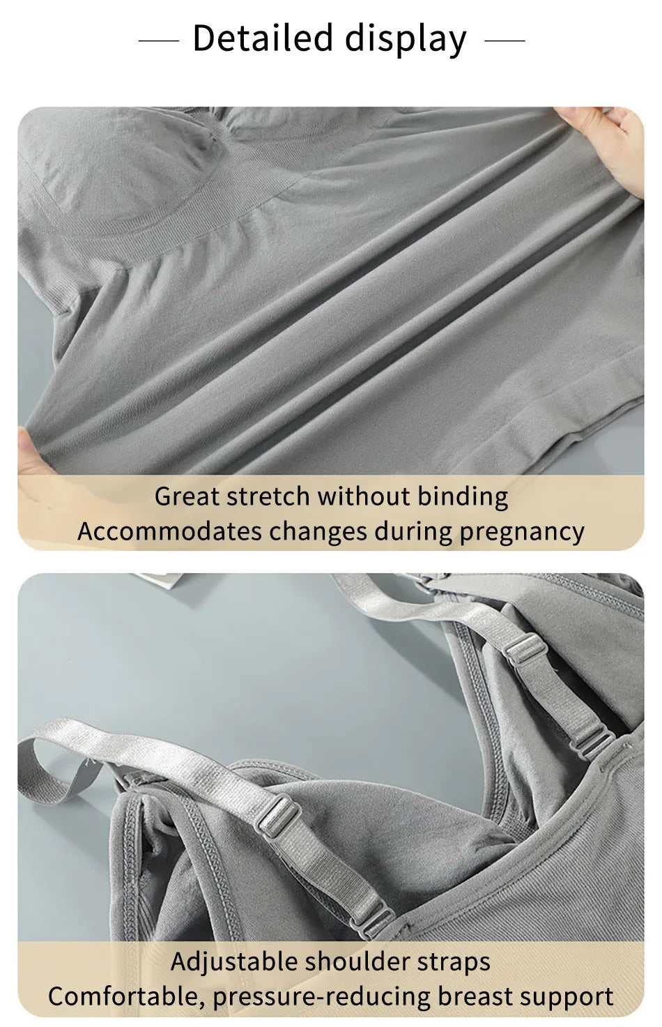 Der perfekte Begleiter für werdende und stillende Mamas! Dieses Still-BH Tank Top sorgt für Komfort, Halt und Stil – ideal für den Alltag