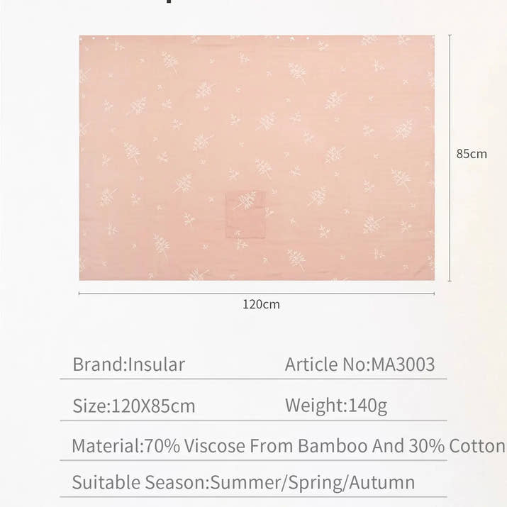 🌸 Stilltuch & Babydecke für Mamas 🤱💖