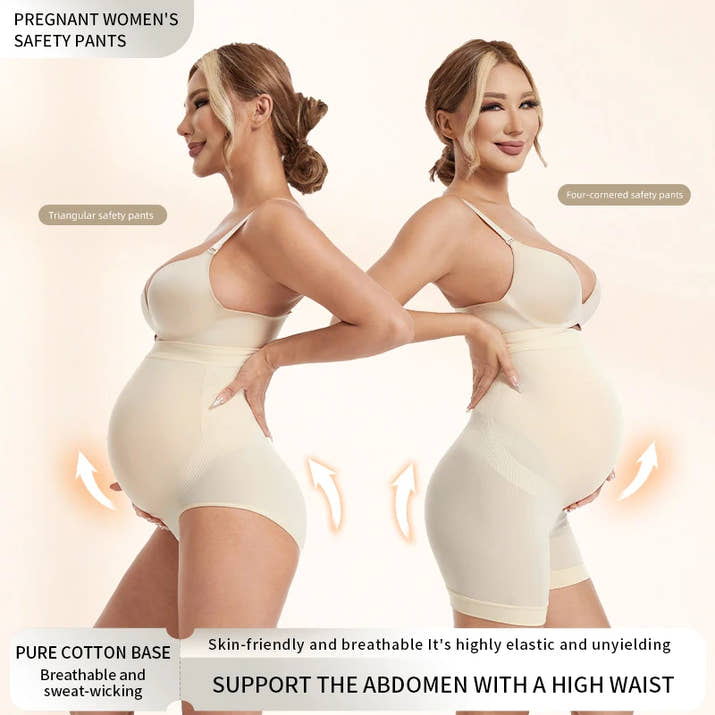 🌸 Nahtlose Umstands-Boxershorts – Komfort & Sicherheit für Schwangere 🤰✨