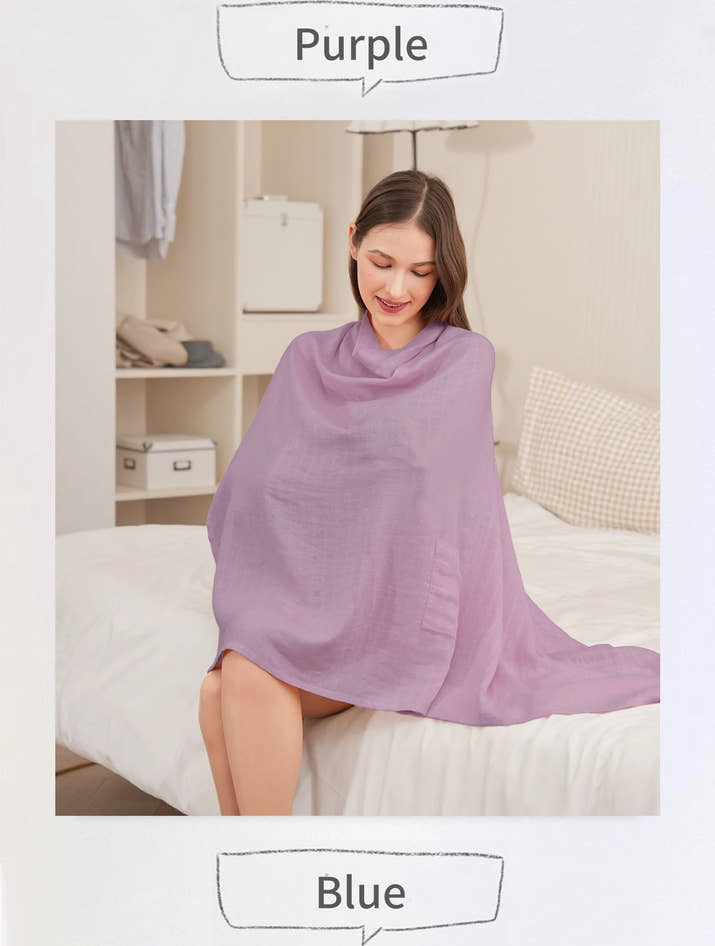 🌸 Stilltuch & Babydecke für Mamas 🤱💖