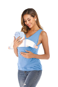 🤰👨‍🍼 Känguru-Tasche T-Shirt – Babytrage & Sommer Umstands-/Elternshirt für Mama oder Papa