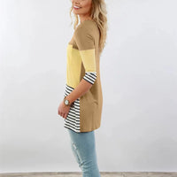 🤰 Umstands- & Stillshirt – Lässig, Gestreift & Langarm